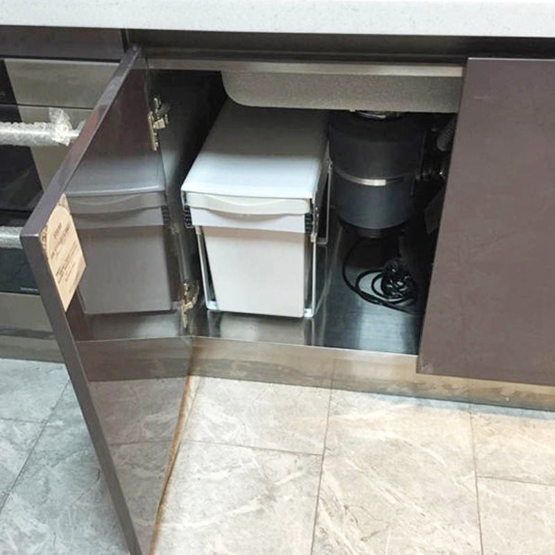 Kitchen Classification Trash Can Pull-out Cabinet Sink Cabinet Trash Can