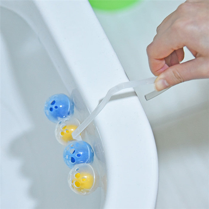 Deodorizing Blue Bubble Toilet Decontamination And Descaling Toilet Cleaner