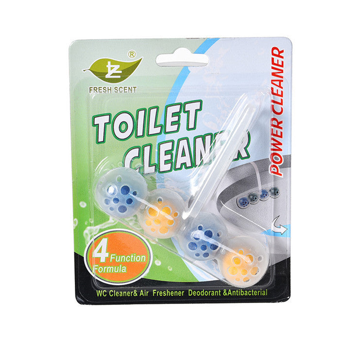 Deodorizing Blue Bubble Toilet Decontamination And Descaling Toilet Cleaner