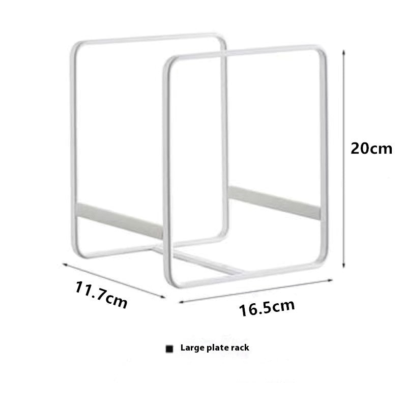 Japanese-style Kitchen Dish Rack Cabinet